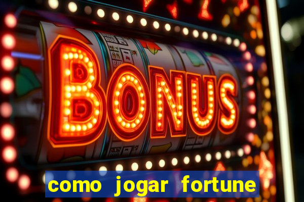 como jogar fortune rabbit de gra?a