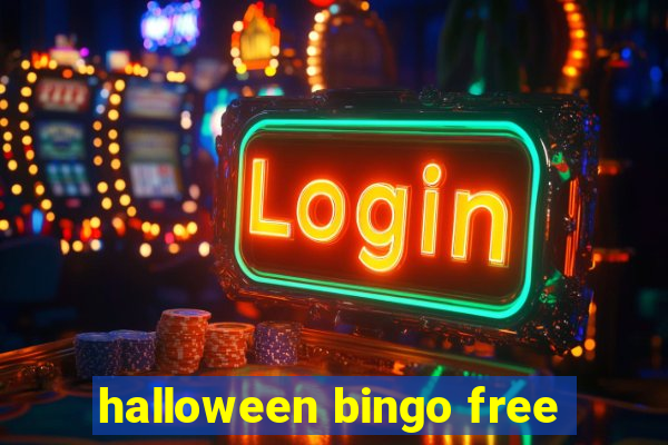 halloween bingo free