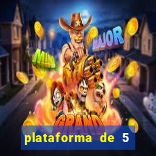 plataforma de 5 reais cassino