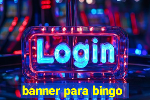 banner para bingo