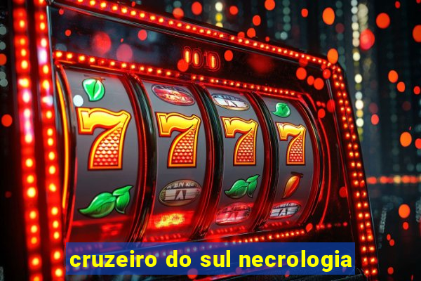 cruzeiro do sul necrologia