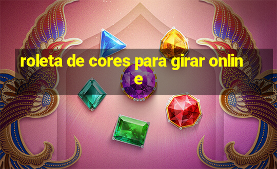 roleta de cores para girar online