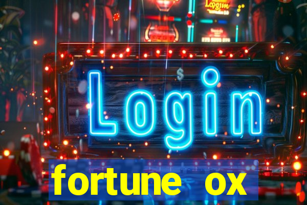 fortune ox plataforma nova