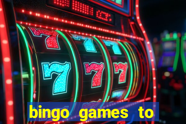 bingo games to play at home