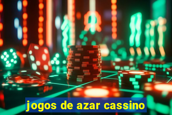 jogos de azar cassino