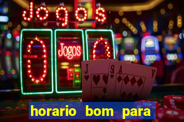 horario bom para ganhar no fortune tiger