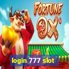 login 777 slot