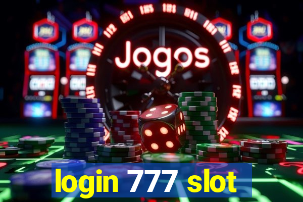 login 777 slot