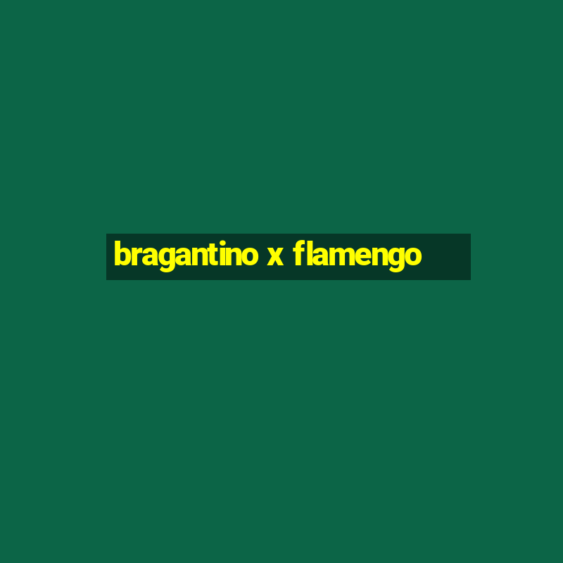 bragantino x flamengo