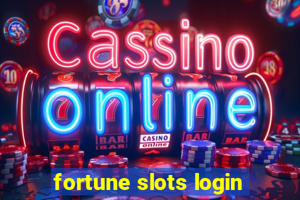 fortune slots login