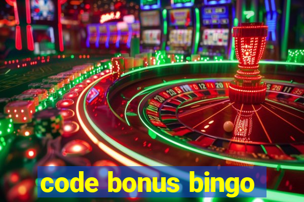 code bonus bingo