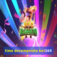 time desempenho bet365