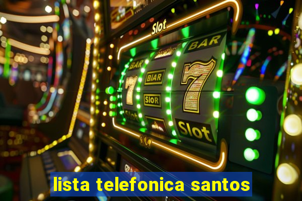 lista telefonica santos