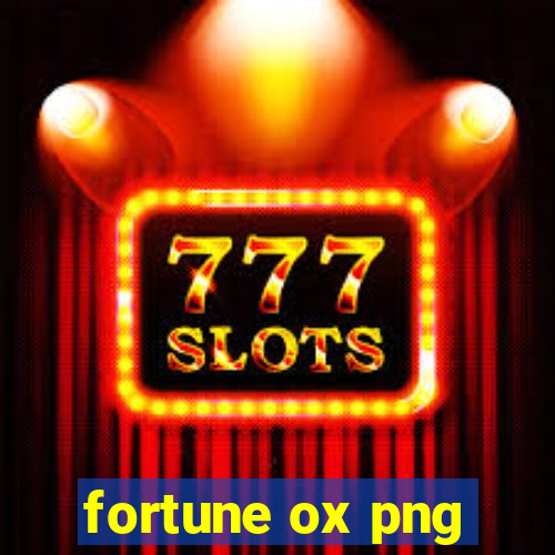 fortune ox png