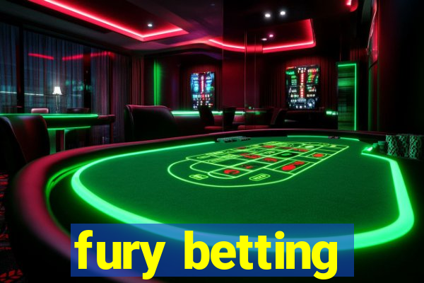 fury betting