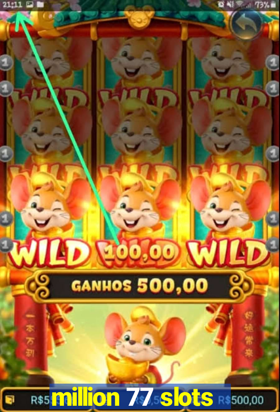 million 77 slots