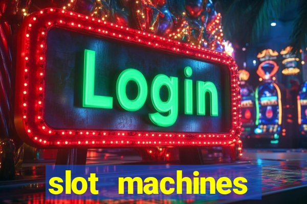 slot machines online gambling