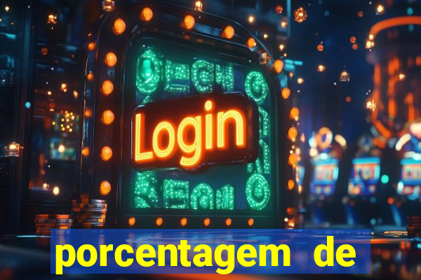 porcentagem de jogos slot