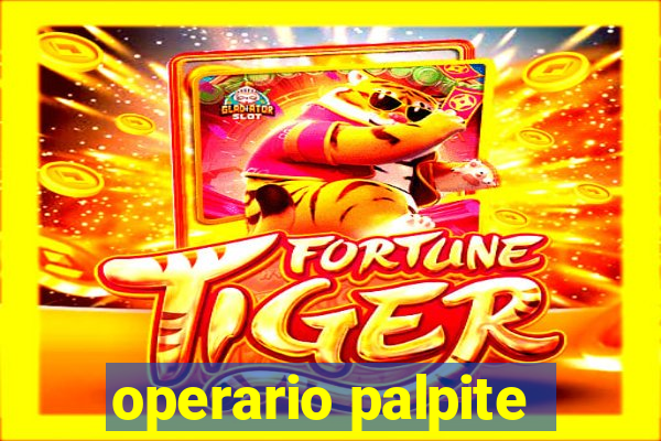 operario palpite