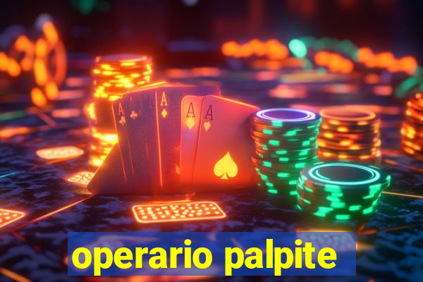 operario palpite