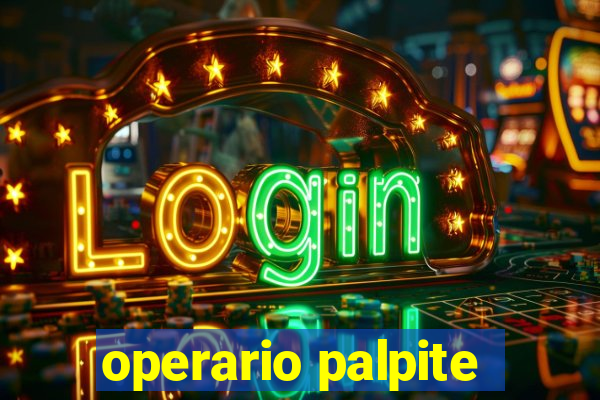 operario palpite