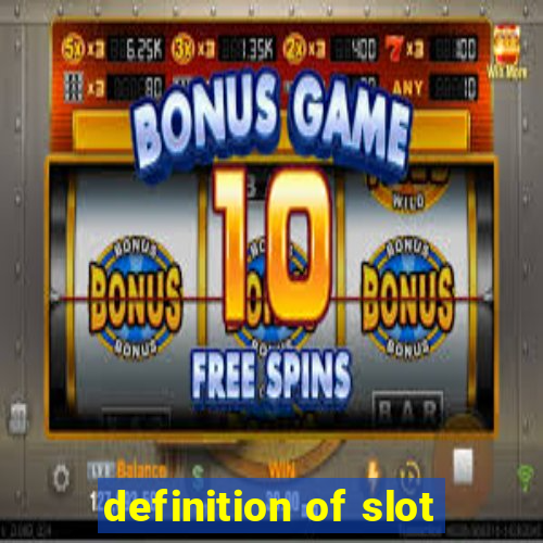 definition of slot