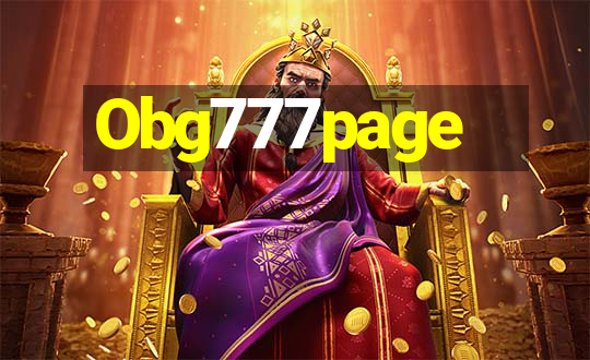 Obg777page