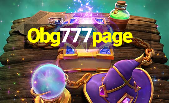 Obg777page