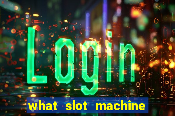 what slot machine has the best odds