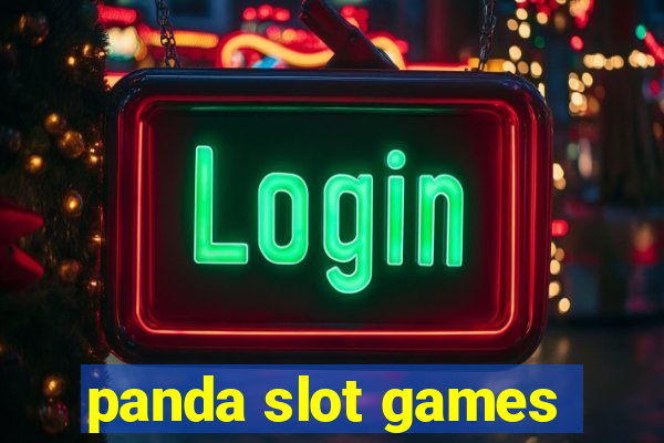 panda slot games