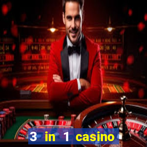 3 in 1 casino game table