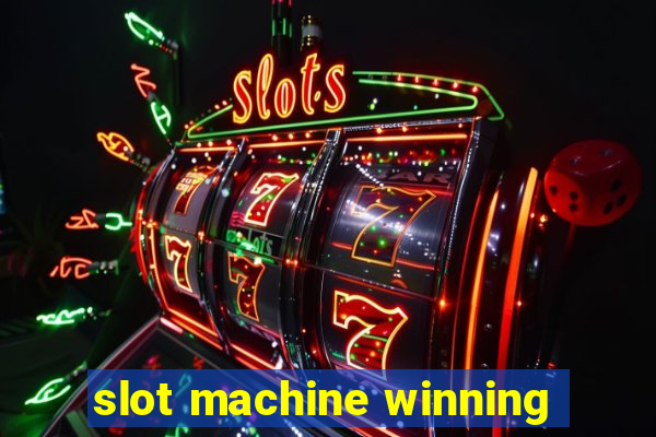 slot machine winning