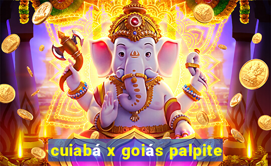 cuiabá x goiás palpite