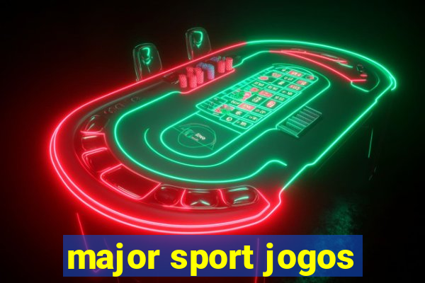 major sport jogos