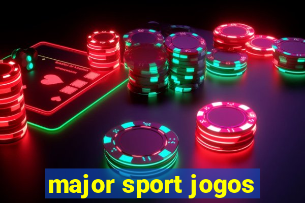 major sport jogos