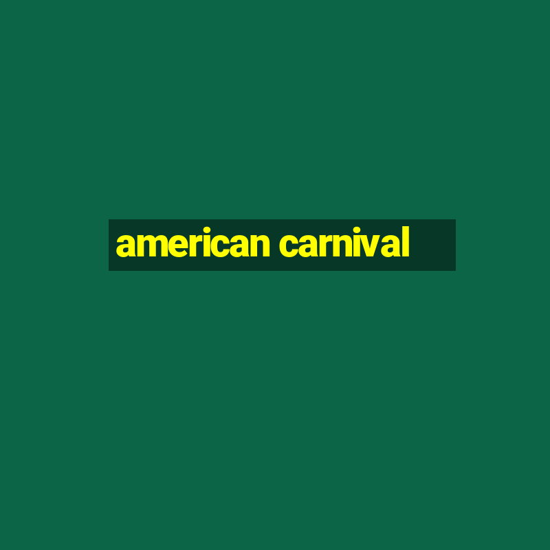 american carnival