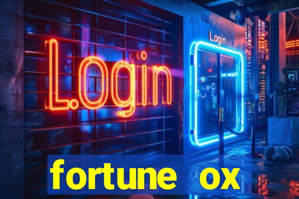 fortune ox horários pagantes