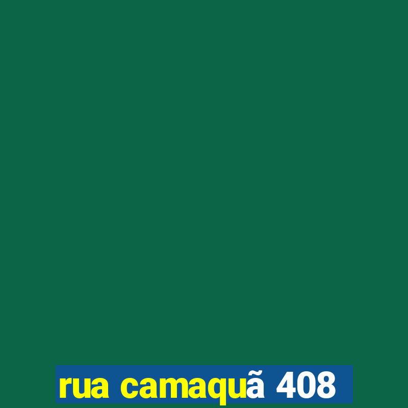 rua camaquã 408