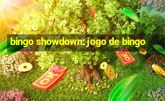 bingo showdown: jogo de bingo