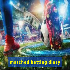 matched betting diary