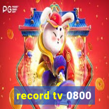 record tv 0800