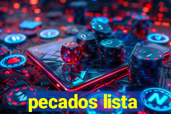 pecados lista