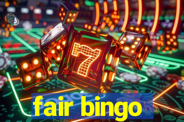 fair bingo