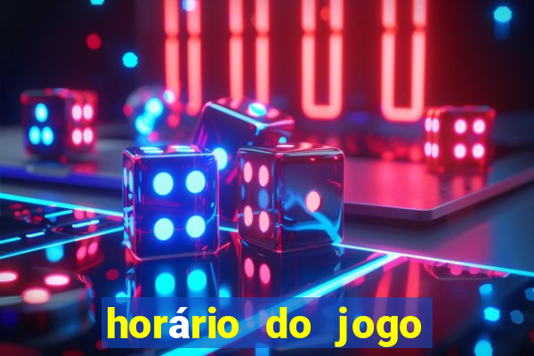 horário do jogo do flu