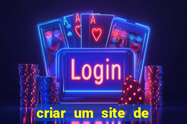 criar um site de jogos agora