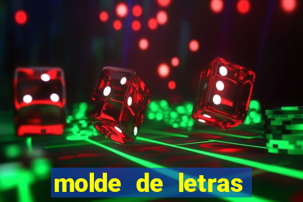 molde de letras feliz natal para imprimir