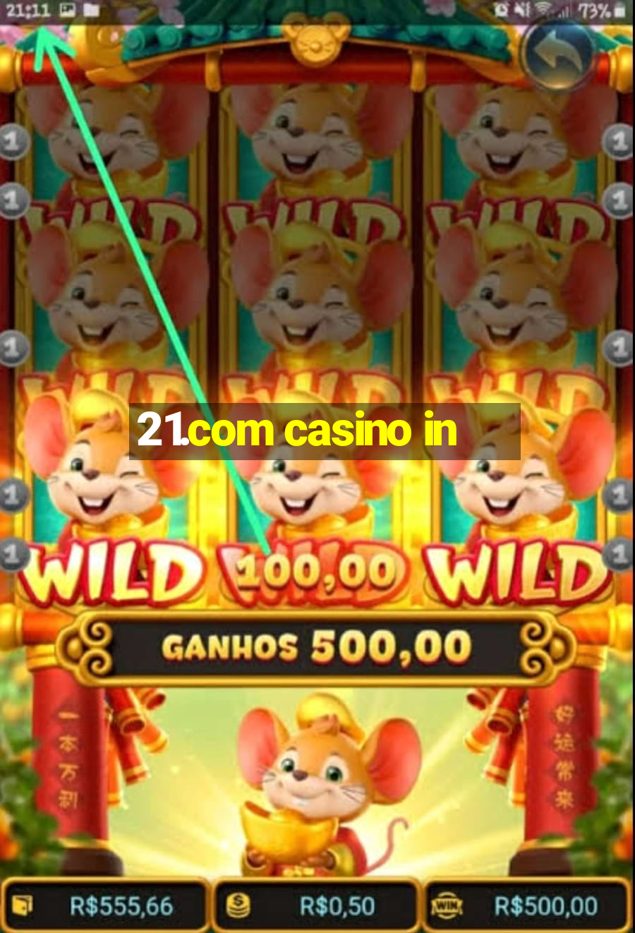 21.com casino in