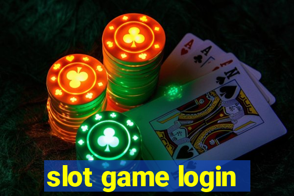 slot game login