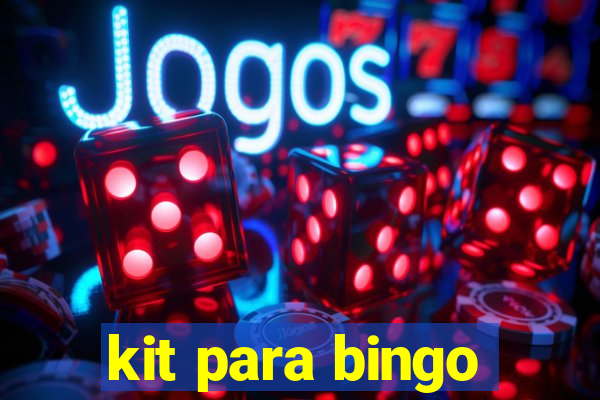 kit para bingo