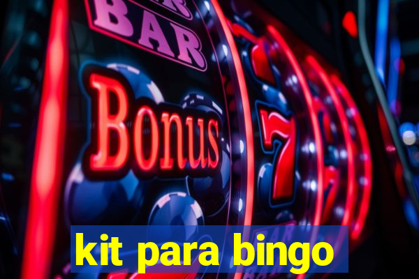 kit para bingo